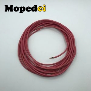 Mobylette-buji-kablosu-kırmızı-moped-mopet